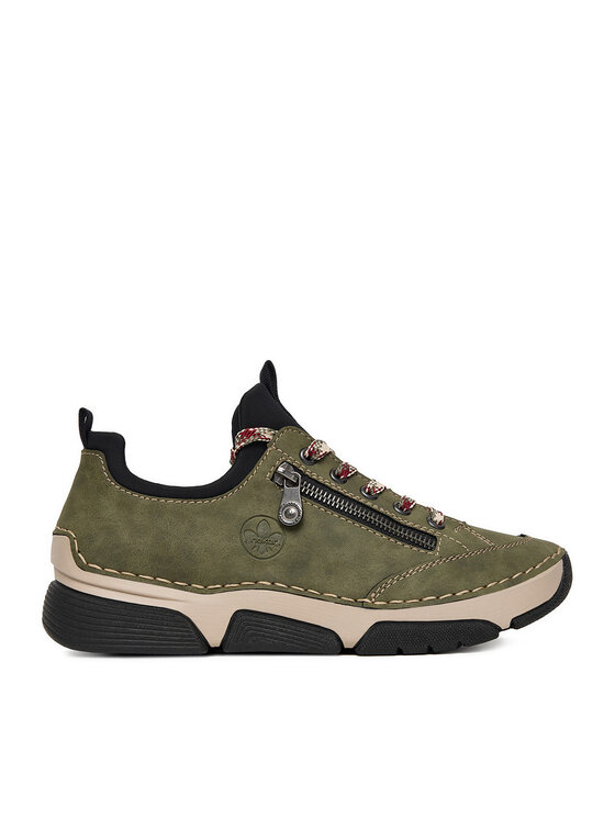 Rieker Rieker Sneakersy 45973-54 Zielony