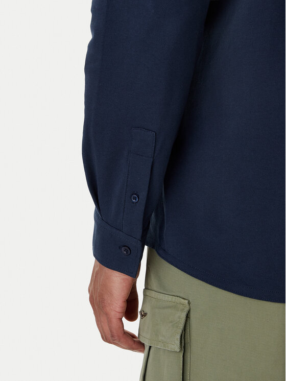 Aeronautica Militare Aeronautica Militare Camicia 261CA1313UP00408 Blu scuro Regular Fit