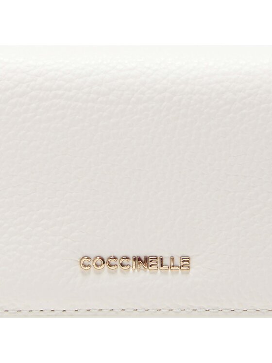 Coccinelle Coccinelle Portafoglio METALLIC S42 Bianco