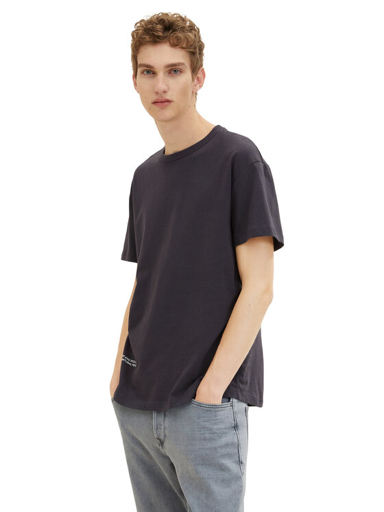 Tom Tailor Denim Tricou 1033995 Gri Regular Fit