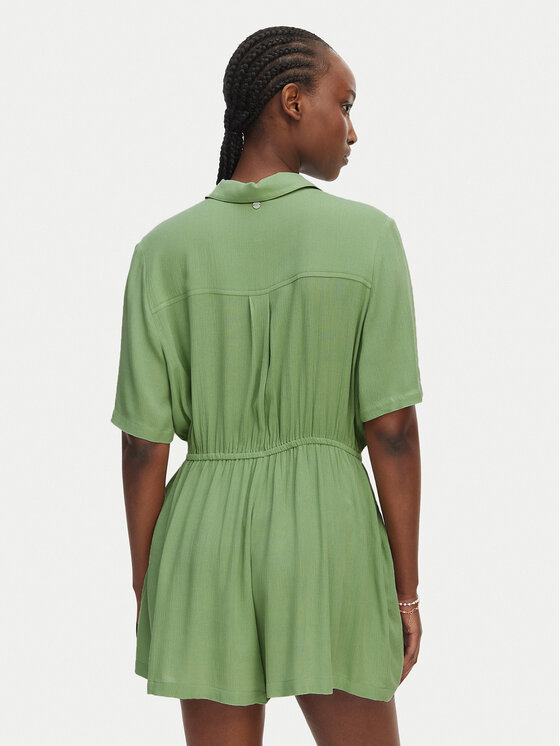 Roxy Roxy Kombinezon Real Tomorrow ERJWO03010 Zelena Regular Fit