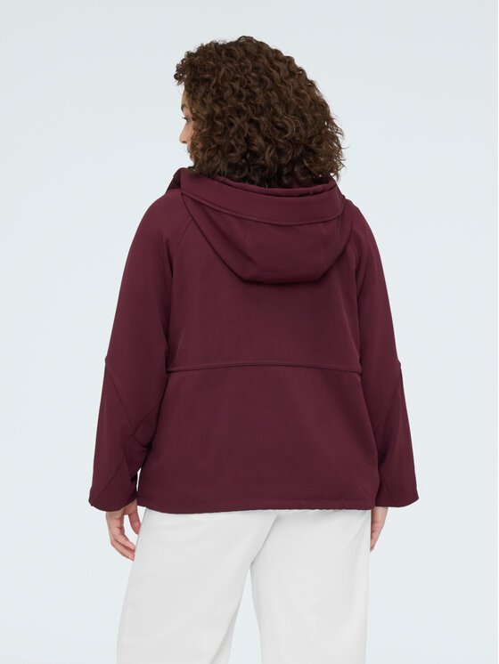 Fiorella Rubino Fiorella Rubino Cappotto invernale 8023T000371N026 Bordeaux A-Line Fit