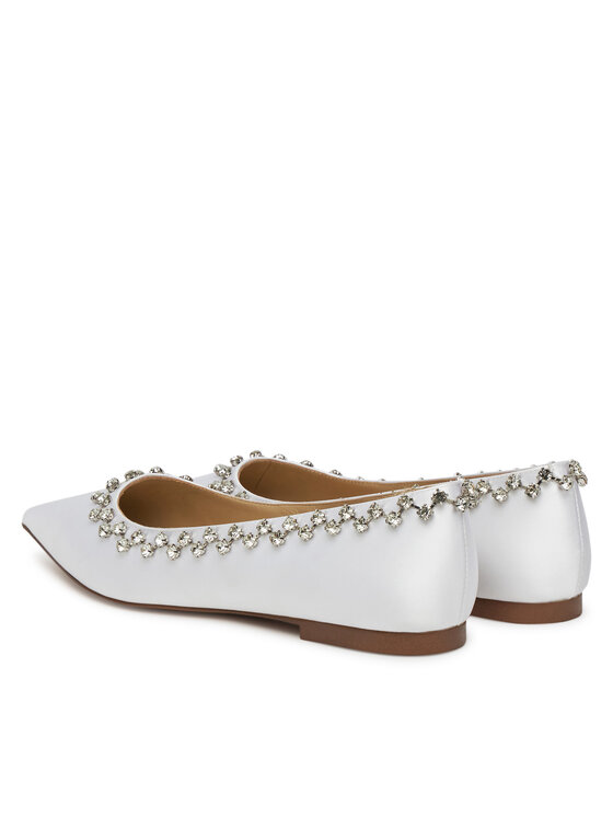 Eva Minge Eva Minge Ballerine MILA-V1166-28-1 Bianco