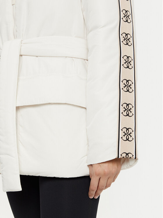 Guess Guess Übergangsjacke V4BL07 WGMX2 Écru Regular Fit