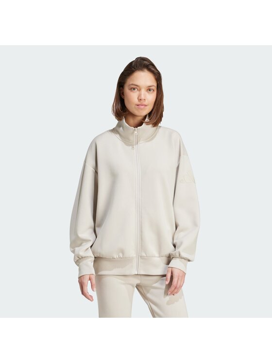 adidas adidas Kurtka do biegania 151549 Beżowy Loose Fit