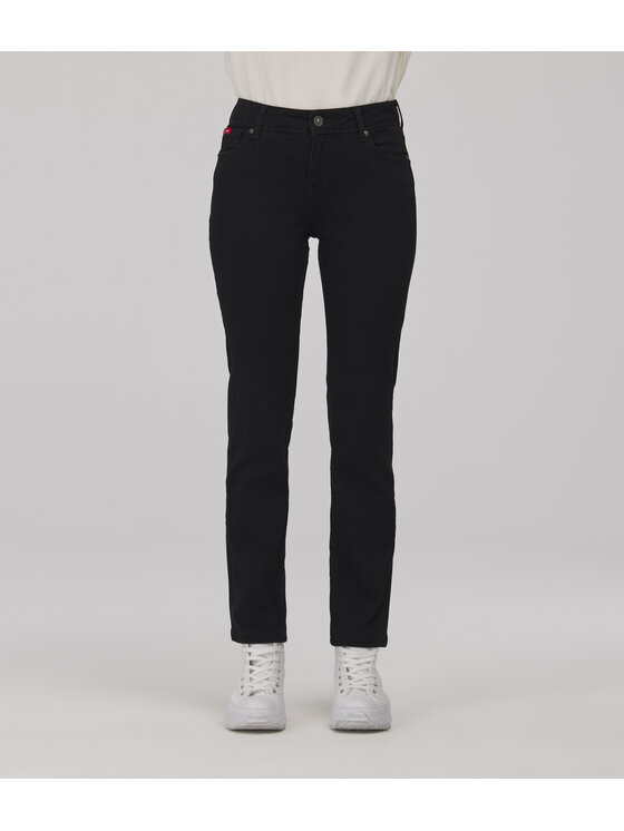Lee Cooper Lee Cooper Jeansy KIM Czarny Regular Fit