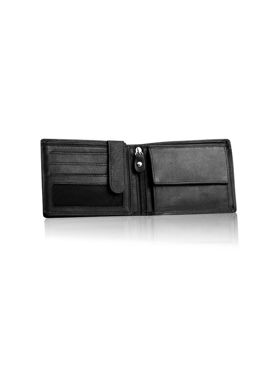 Mustang Mustang Portfel DENIMO HIGH WALLET Czarny