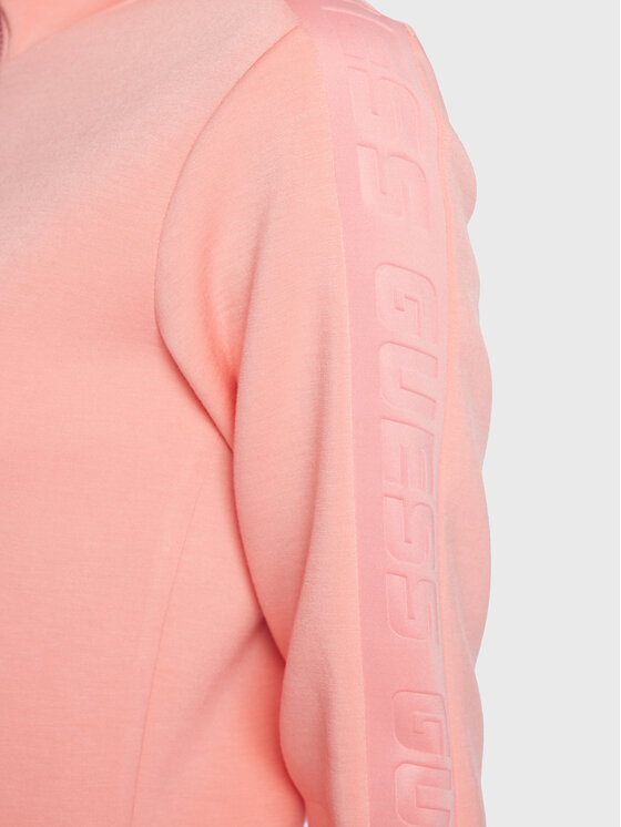 Guess Guess Džemperis New Allie Scuba V2YQ17 K7UW2 Rožinė Regular Fit