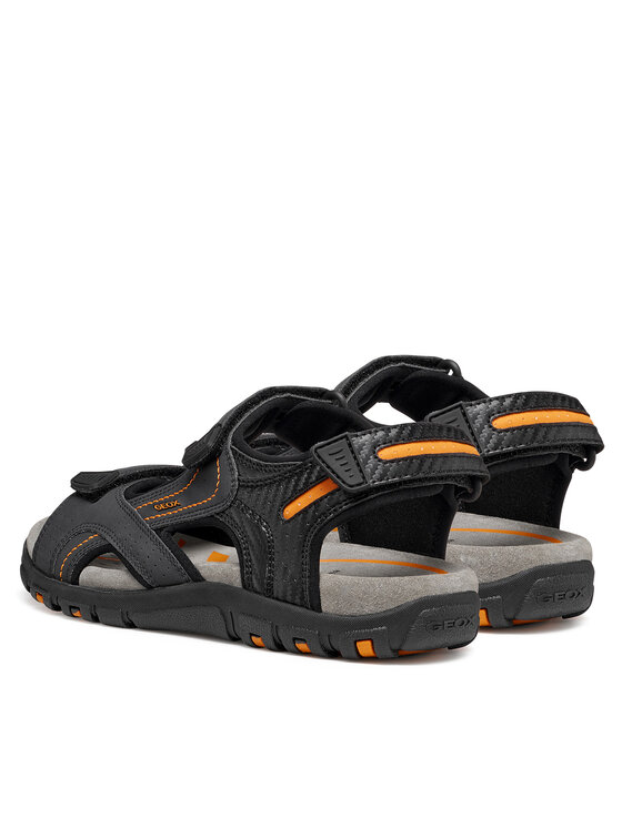 Geox Geox Szandál U Sandal Strada U8224D 0EKBC C4367 Fekete