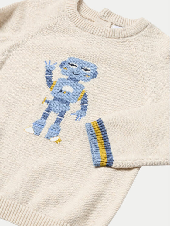 Mayoral Mayoral Pullover 2310 Écru Regular Fit