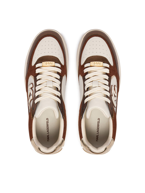 KARL LAGERFELD KARL LAGERFELD Tenisice Kourtney KL63025 Smeđa