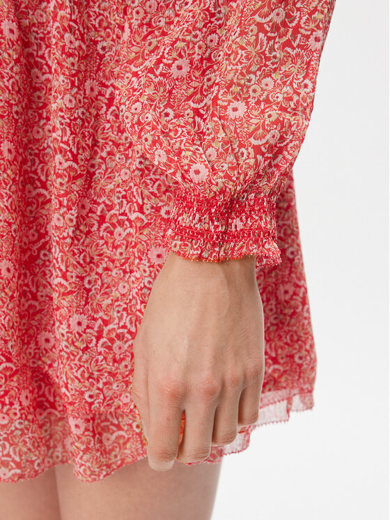 Pepe Jeans Pepe Jeans Sommerkleid Bridget PL953440 Rosa Regular Fit