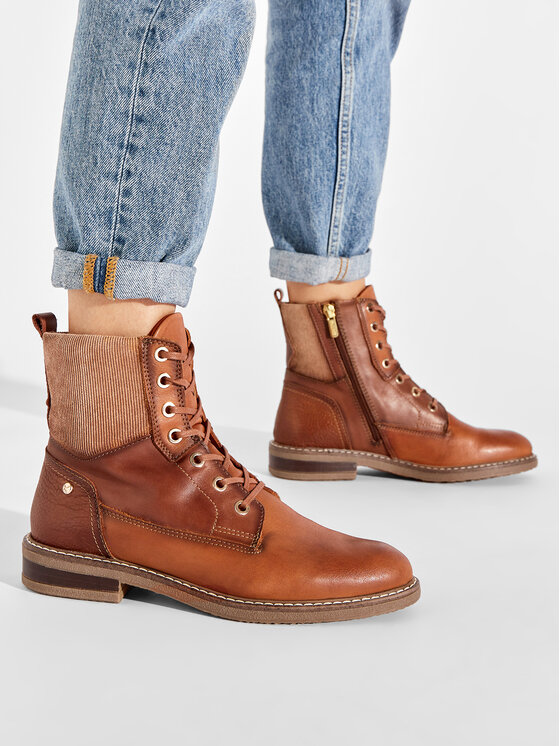 Pikolinos Pikolinos Škornji W8J-8966C1 Rjava