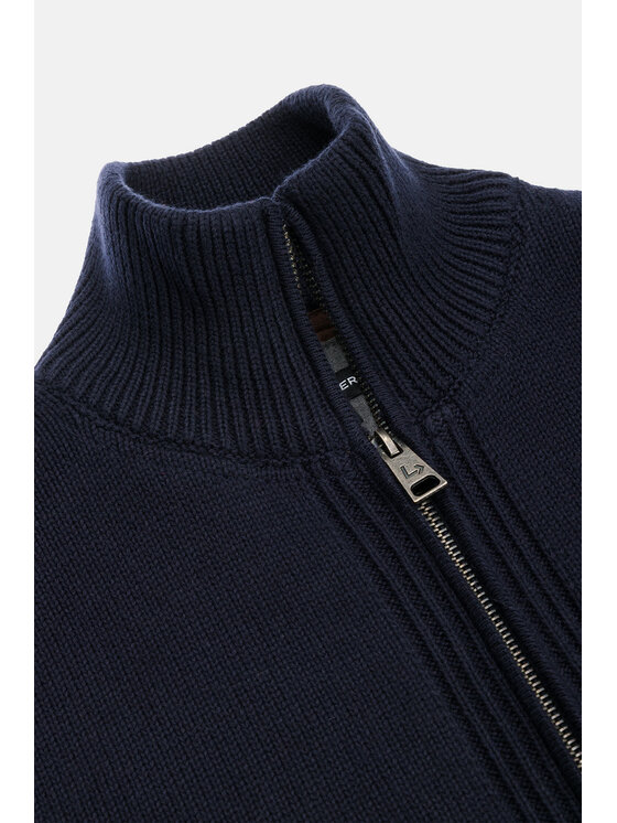 Lancerto Lancerto Kardigan Nate SW073222000060 Granatowy Regular Fit