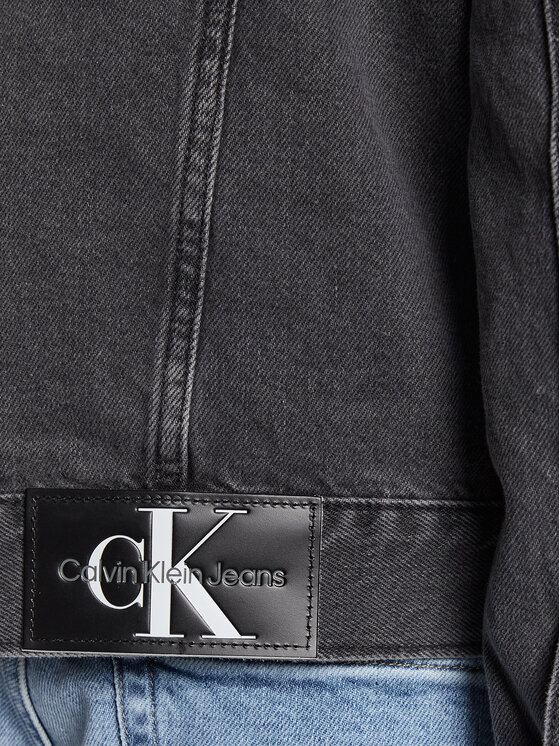Calvin Klein Jeans Calvin Klein Jeans Džínsová bunda J30J322767 Sivá Regular Fit