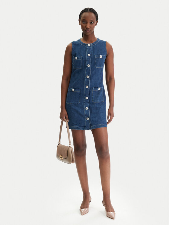 Liu Jo Liu Jo Vestito da giorno UA6334 D0275 Blu Regular Fit