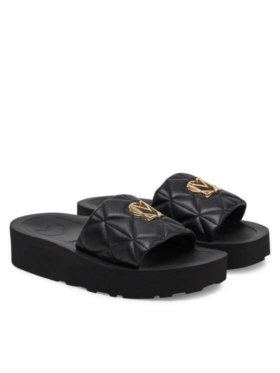 LOVE MOSCHINO LOVE MOSCHINO Plätud JA28014I1MIE0000 Must