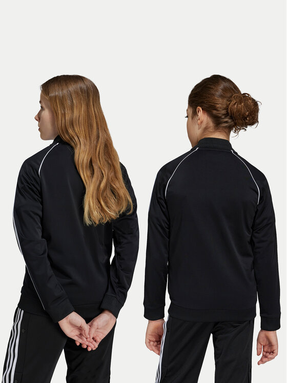adidas adidas Mikina adicolor IX7628 Čierna Regular Fit