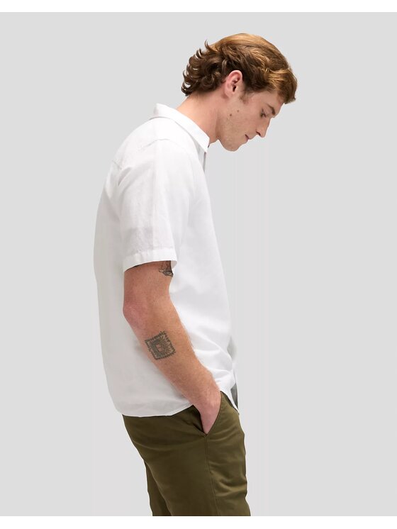 Lee Lee Koszula SSSHIRT Biały Regular Fit