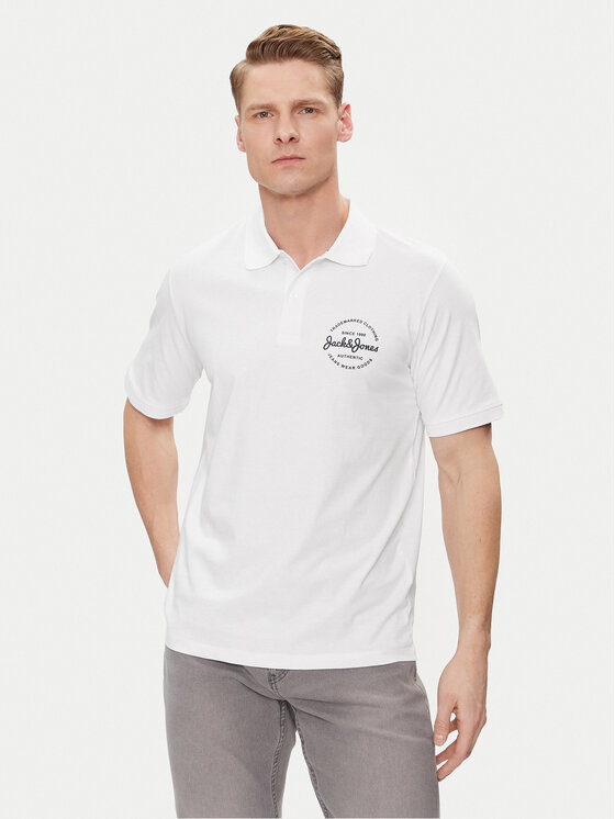 Jack&Jones Jack&Jones Polo Forest 12248621 Bijela Standard Fit