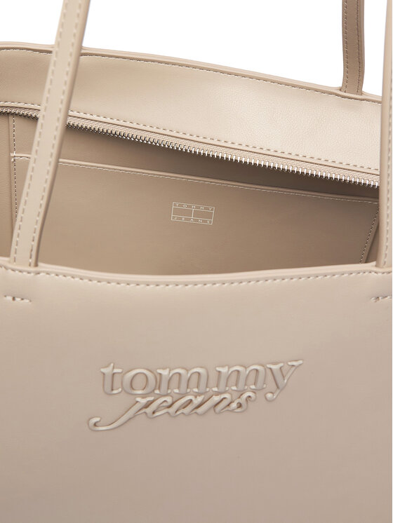 Tommy Jeans Tommy Jeans Geantă Tjw Must Tote AW0AW18455 Bej