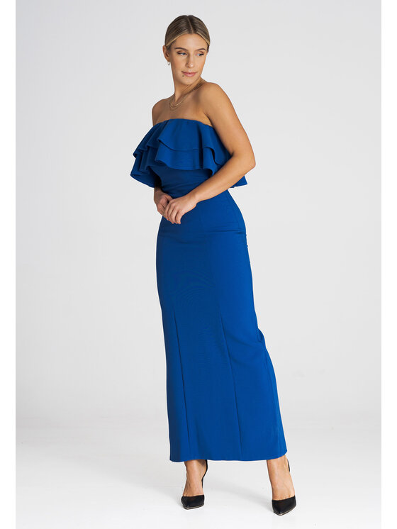 FIGL FIGL Abito da sera M987 Blu Regular Fit