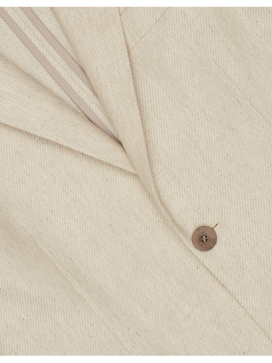 Borgio Borgio Marynarka lodrino Beżowy Slim Fit