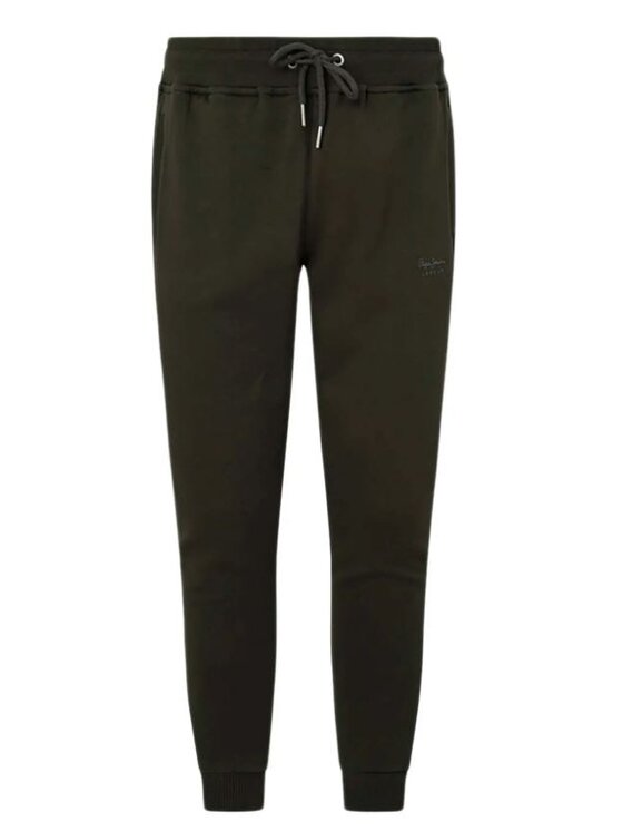 Pepe Jeans Pepe Jeans Kalhoty z materiálu PM211620 728 Zelená Regular Fit