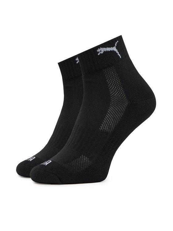 Puma Puma Σετ 3 ζευγάρια κοντές κάλτσες unisex 938581 01 Μαύρο