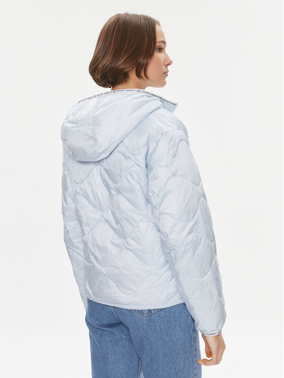 Tommy Jeans Tommy Jeans Geacă DW0DW17242 Albastru celest Regular Fit