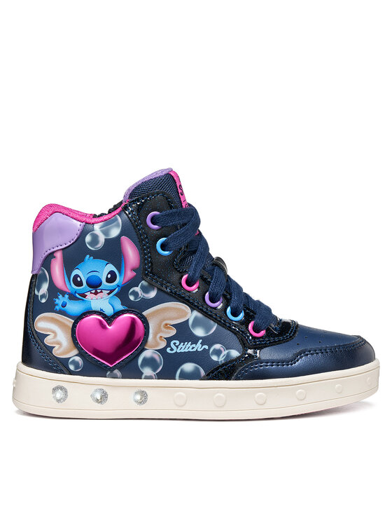 Geox Geox Sneakers J Skylin Girl J668WE 054AJ C4268 M Blu scuro