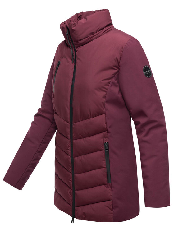 Marikoo Marikoo Kurtka zimowa Tivaa Bordowy Regular Fit