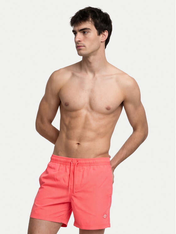 Jack & Jones Jack & Jones Pantaloni scurți pentru înot Maui Tropic 12291385 Coral Regular Fit