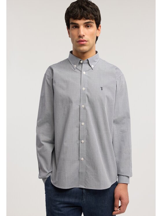 Trussardi Trussardi Camicia 5030N000037N0QB Grigio Regular Fit