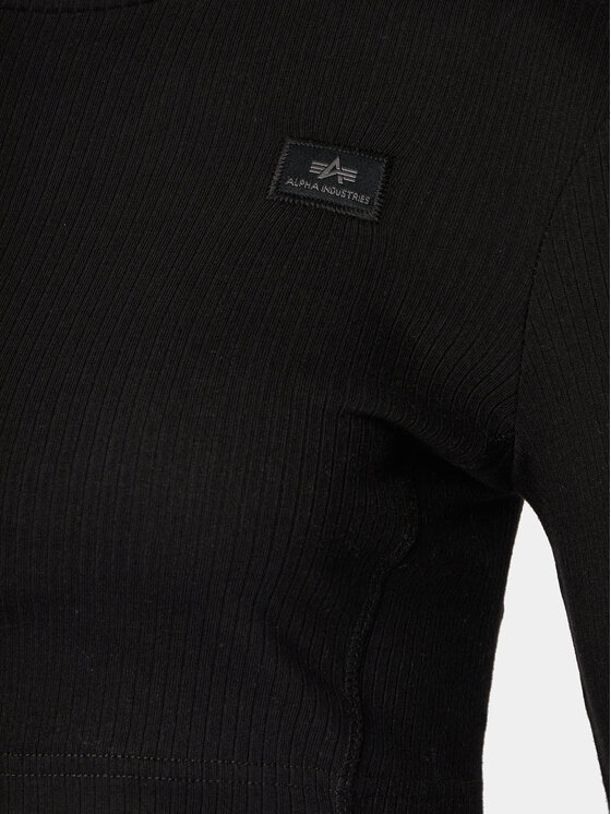 Alpha Industries Alpha Industries Särkpluus 136091 Must Slim Fit