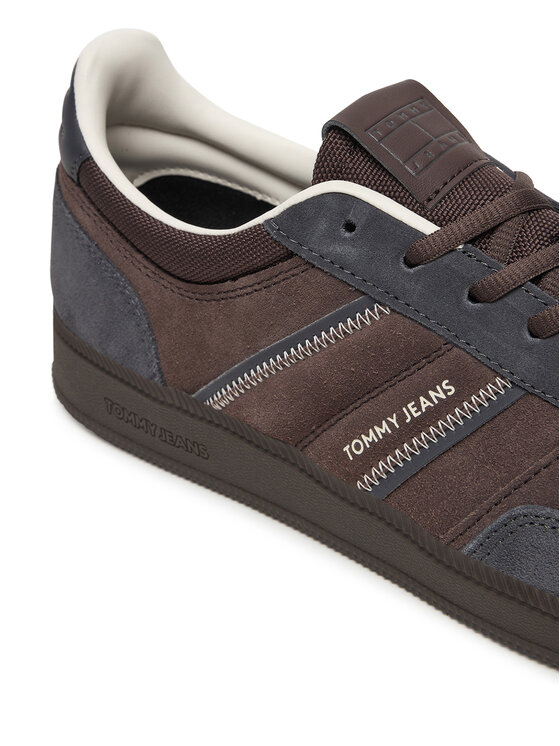 Tommy Jeans Tommy Jeans Sneakersy The Greenwich Edge Suede EM0EM01662 Hnedá