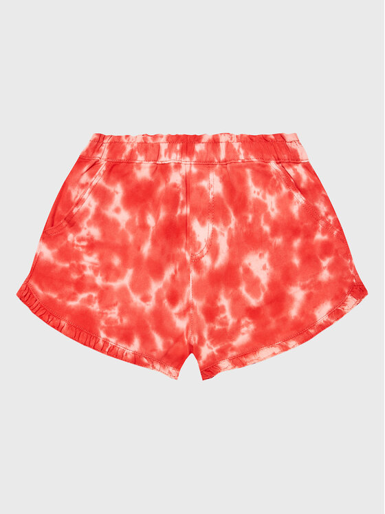United Colors Of Benetton United Colors Of Benetton Шорти з тканини 4I8BC901A Кораловий Regular Fit