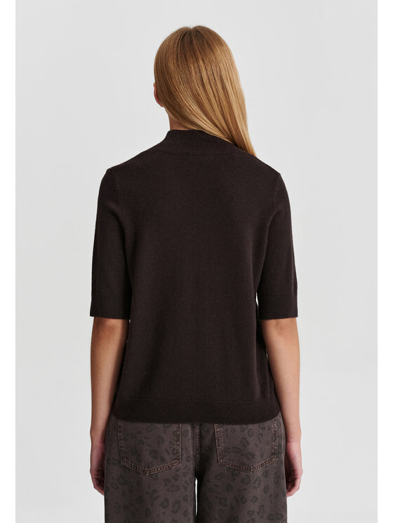 TATUUM TATUUM Sweter ELIN Brązowy Classic Fit