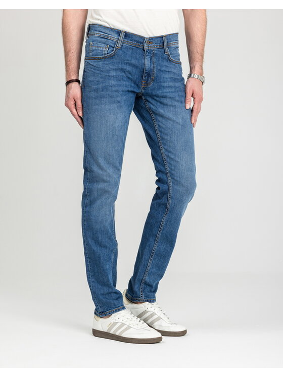 Mustang Mustang Jeansy OREGON TAPERED Niebieski Slim Fit
