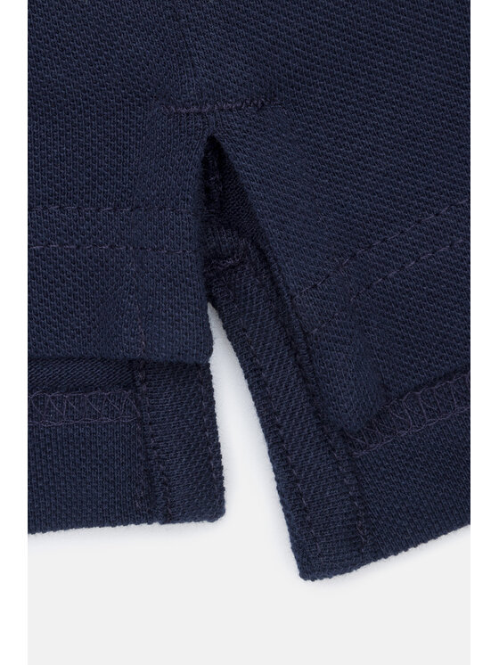 Lancerto Lancerto Polo Blake PO073123000013 Granatowy Regular Fit