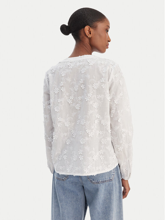 Tatuum Tatuum Блуза Relia T2501.044 Бял Regular Fit