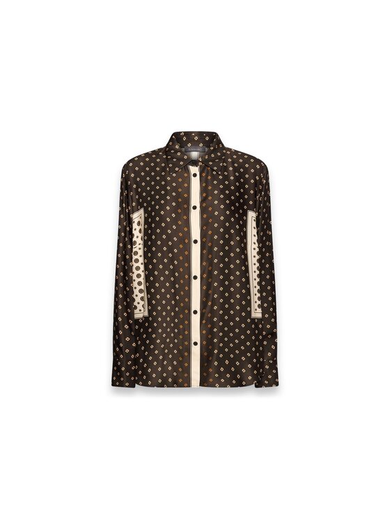 Elena Mirò Elena Mirò Camicia 5034P300403N001 Nero Regular Fit