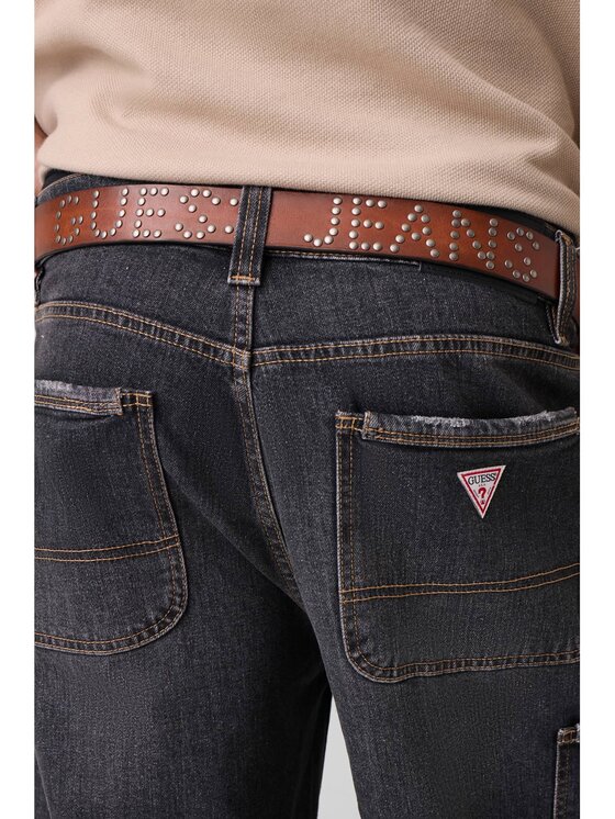 Guess Jeans Guess Jeans Pásek 183263 Hnědá