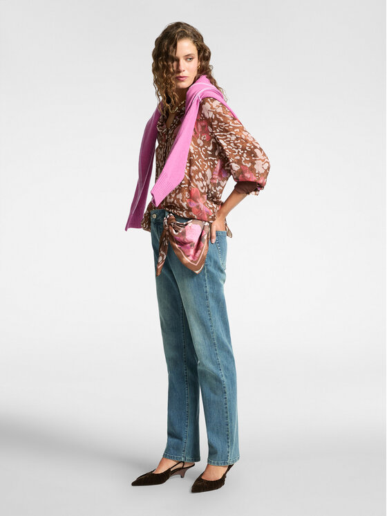 Elena Mirò Elena Mirò Camicia 5155P200217N041 Rosa Regular Fit