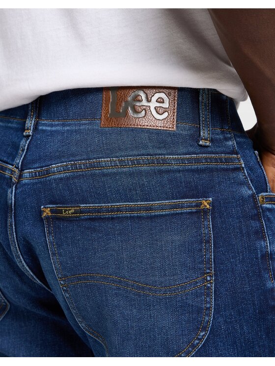 Lee Lee Jeansy Straight Fit XM - Extreme Motion Niebieski Tapered Fit