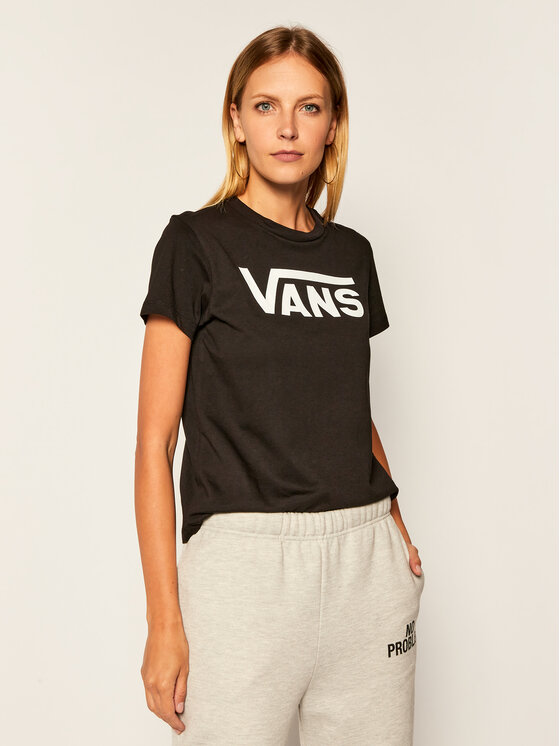 Vans Majica Flying V Crew Tee VN0A3UP4 Črna Regular Fit