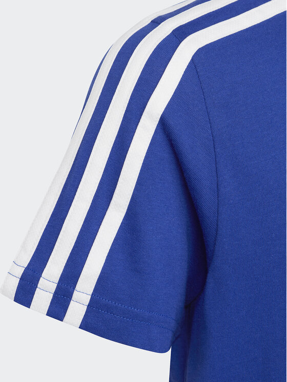 adidas adidas T-shirt Essentials 3-Stripes Cotton T-Shirt IC0604 Blu Regular Fit