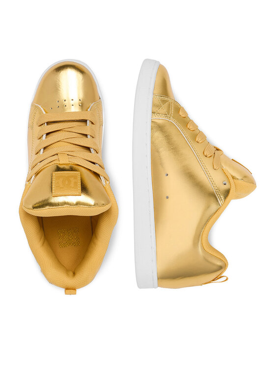 DC Shoes DC Shoes Sneakersy EO-COURT GRAFFIK DC01662116 Zlatá