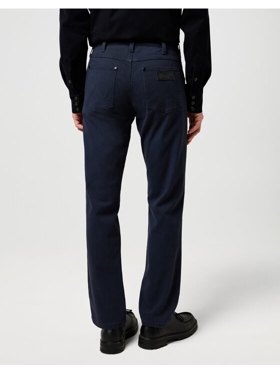 Wrangler Wrangler Jeansy GREENSBORO Granatowy Straight Leg