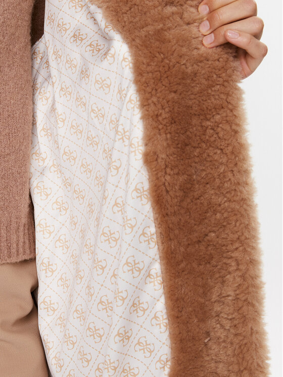 Guess Guess Cappotto invernale W3BL86 WF2C2 Marrone Regular Fit